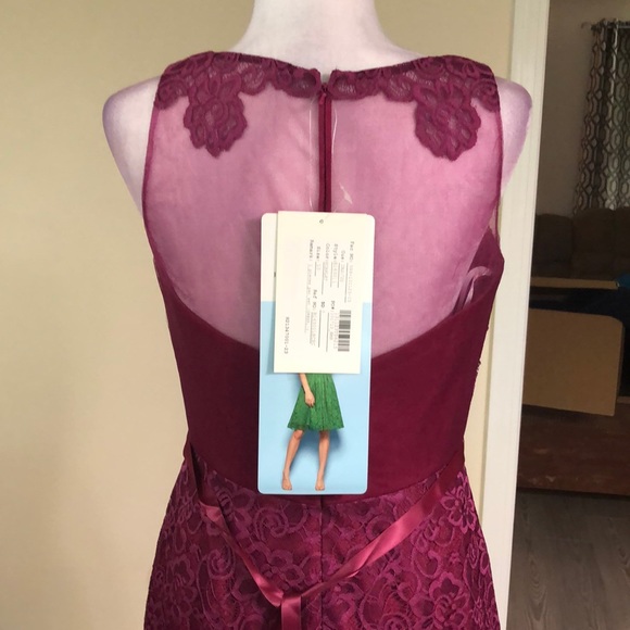 Lace sleeveless knee length - Picture 6 of 16